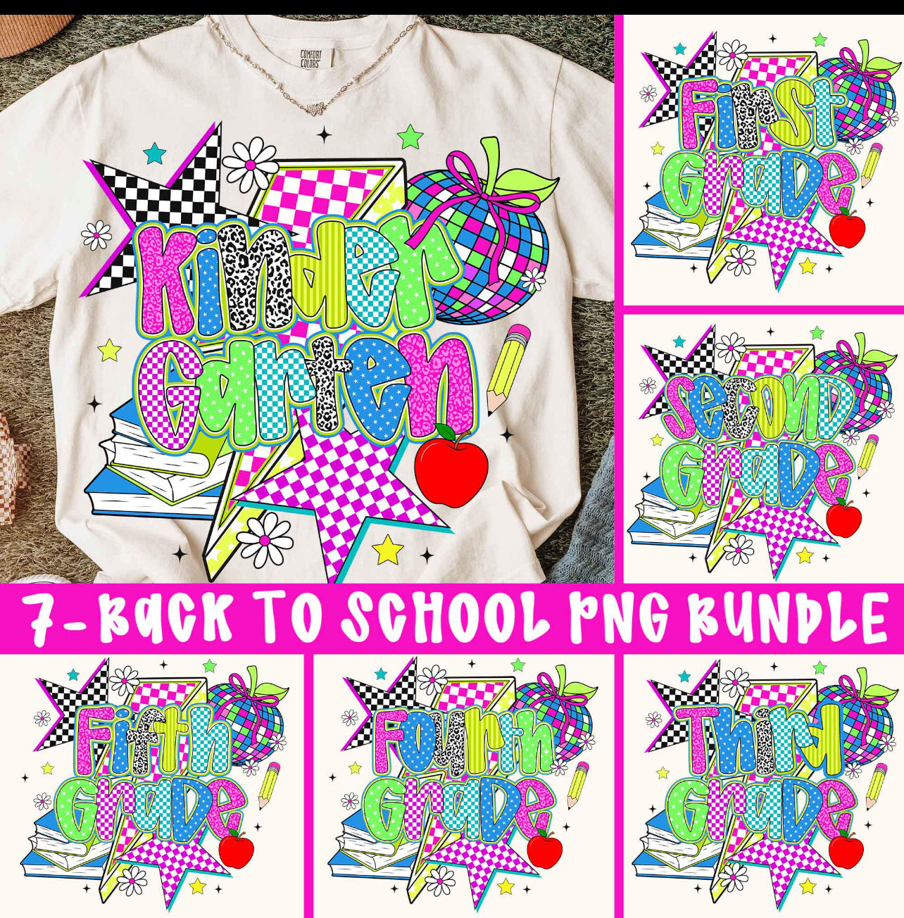 Preppy Neon Grade