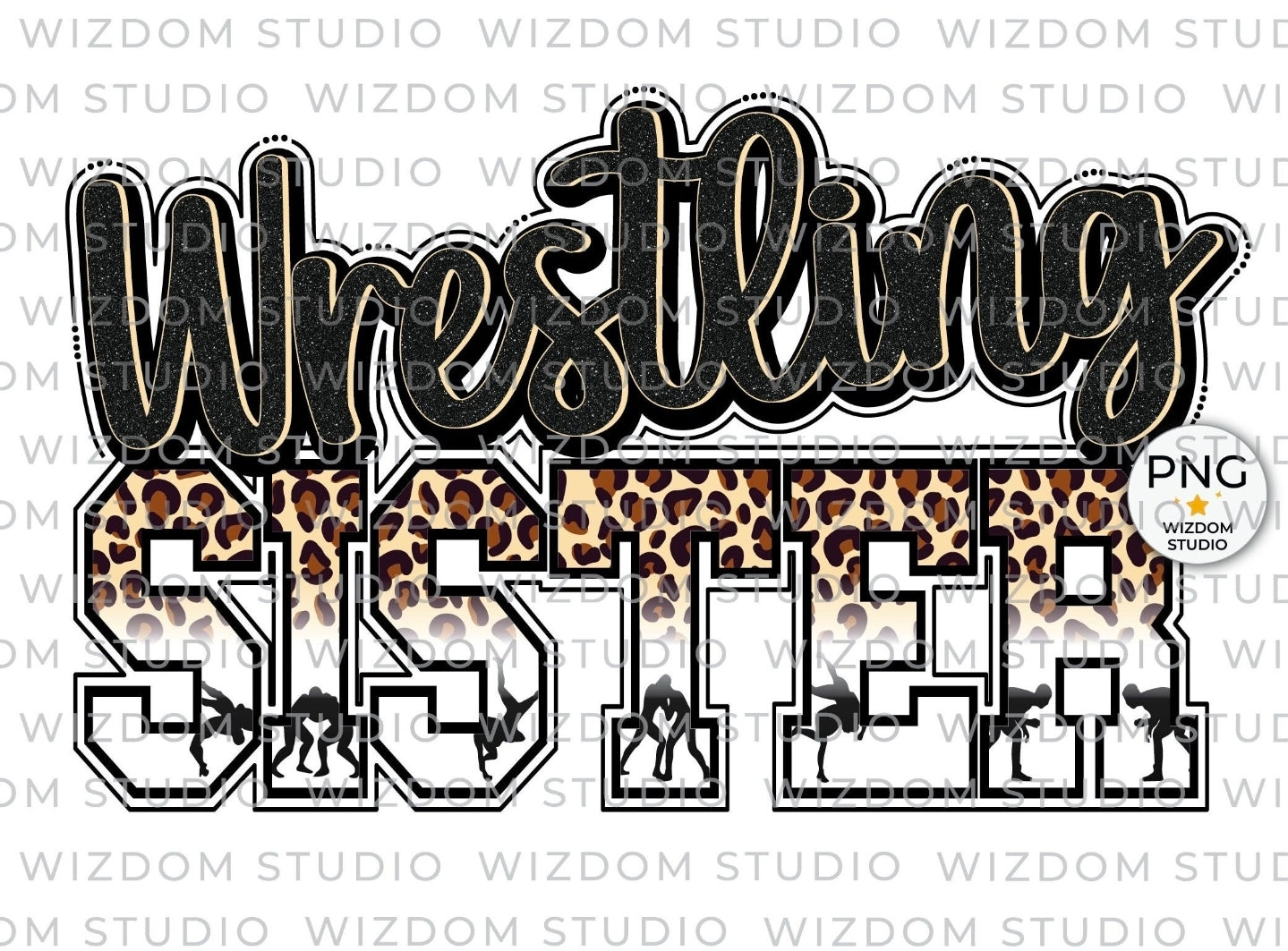 Wrestling sister cheetah