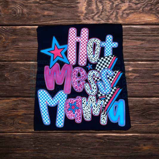 Preppy Hot Mess Mama