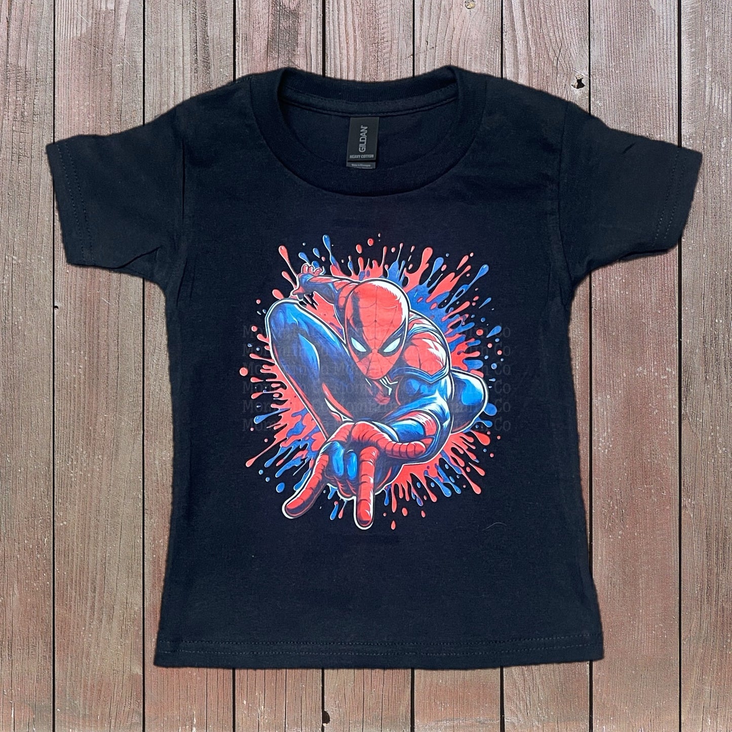Web hero splatter