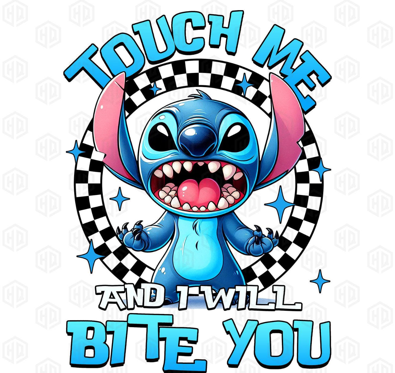 Touch me and I will bite you