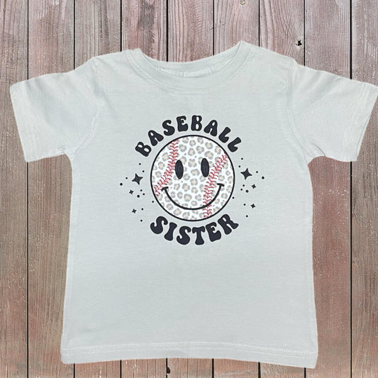 Baseball sister leopard