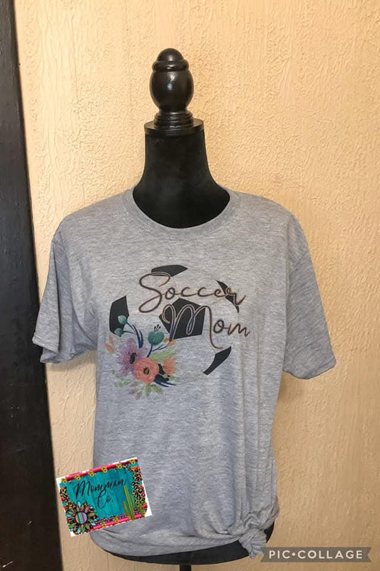 Soccer mom floral