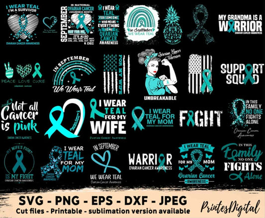 Ovarian cancer bundle (leave which one in notes)