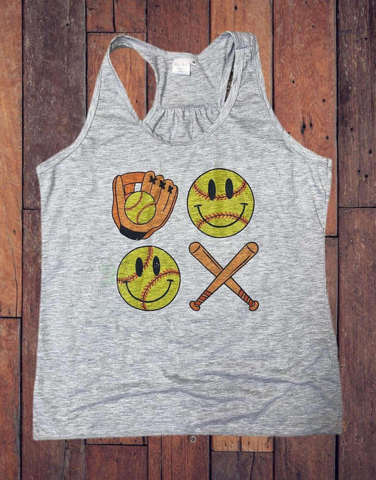 Softball smiley