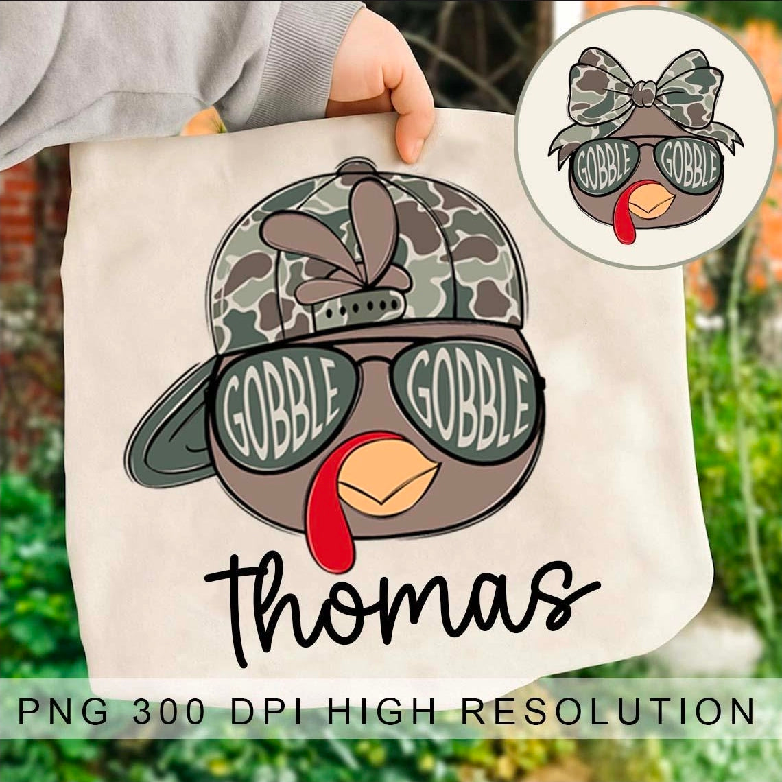 Camo turkey boy or girl