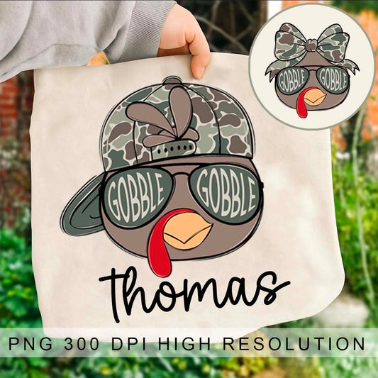 Camo turkey boy or girl