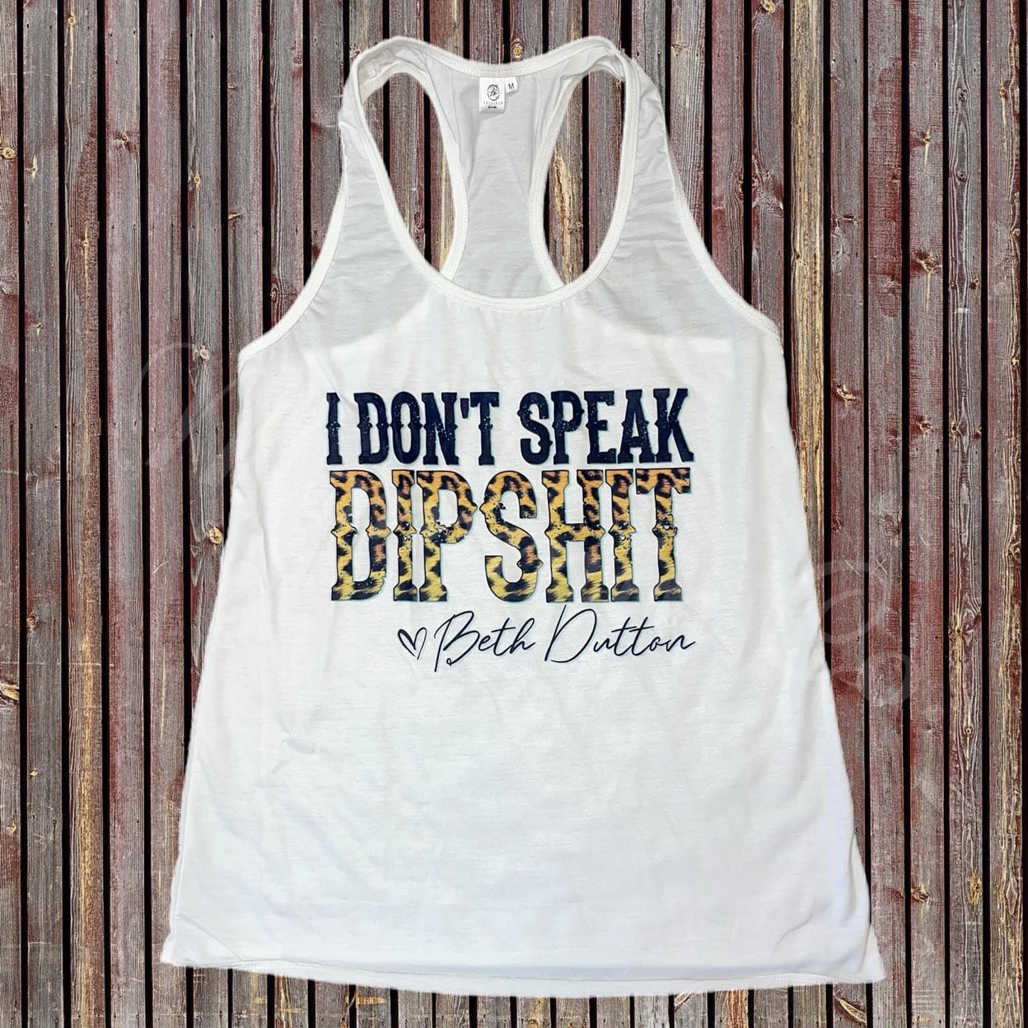 I don't speak that