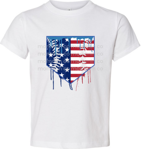 Flag base drip