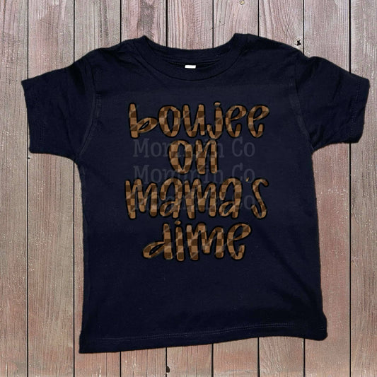Bougie on mama's dime