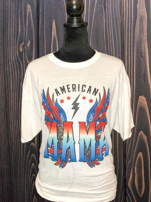 Rockin American mama