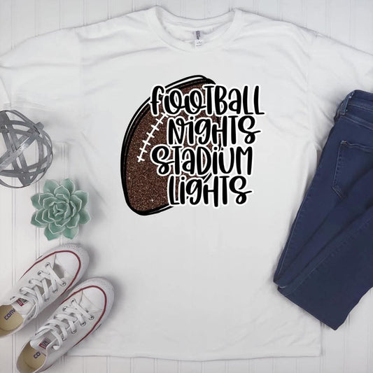 Football night & stadium lights