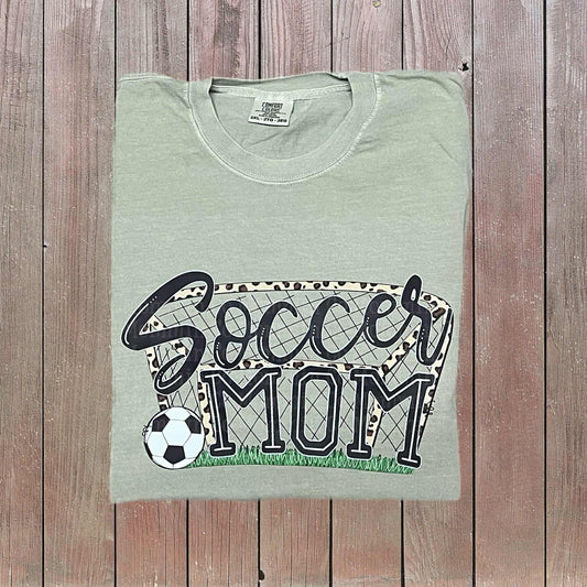 Soccer mom leopard goal